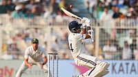 (AP Photo/Aijaz Rahi) : India Vs South Africa, 1st Test Match Day 1: India's Yashasvi Jaiswal attempts to play a rising delivery on the first day of the first cricket test match between India and South Africa in Kolkata, India, Friday, Nov. 14, 2025.