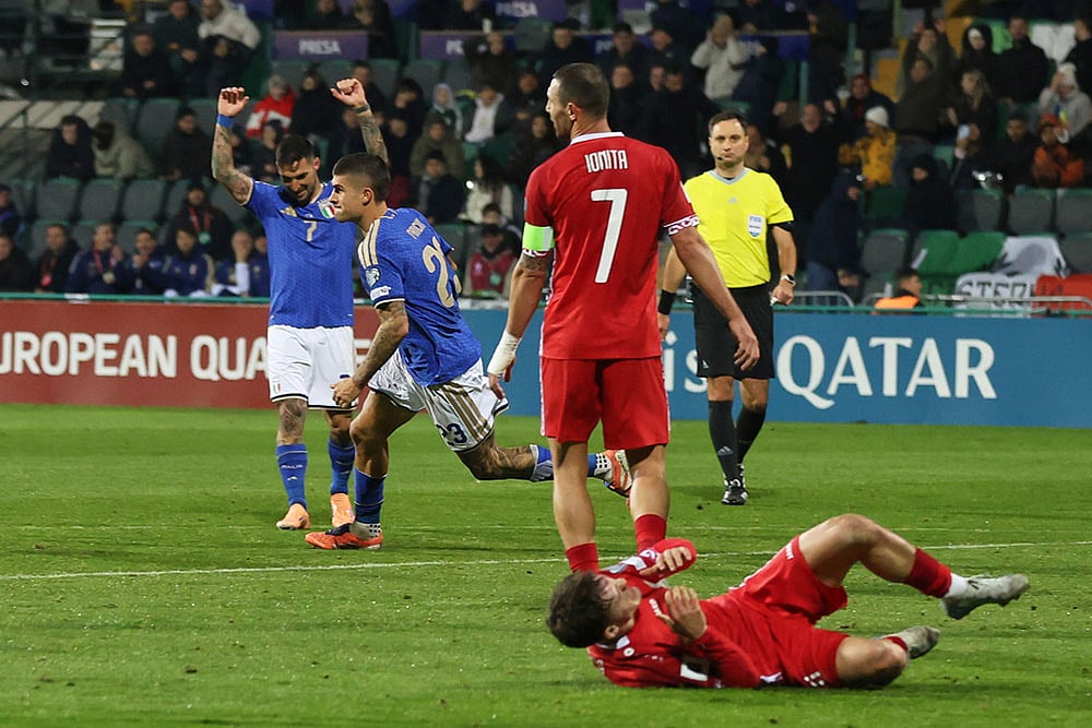 FIFA World Cup Qualifier: Moldova vs Italy