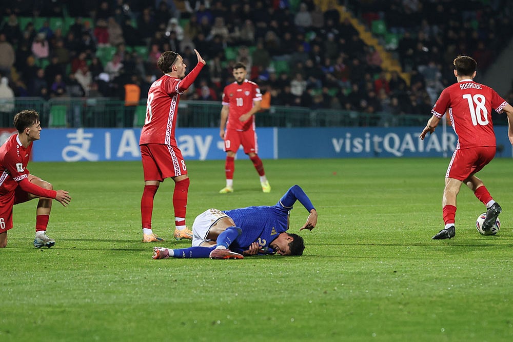 World Cup Qualifier Soccer Match: Italy vs Moldova