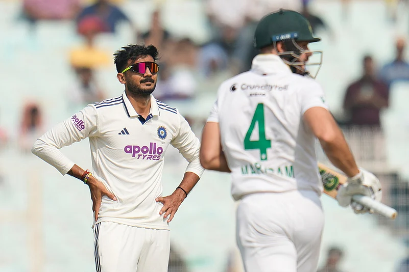 India Vs South Africa 1st Test Cricket Day 1- Axar Patel