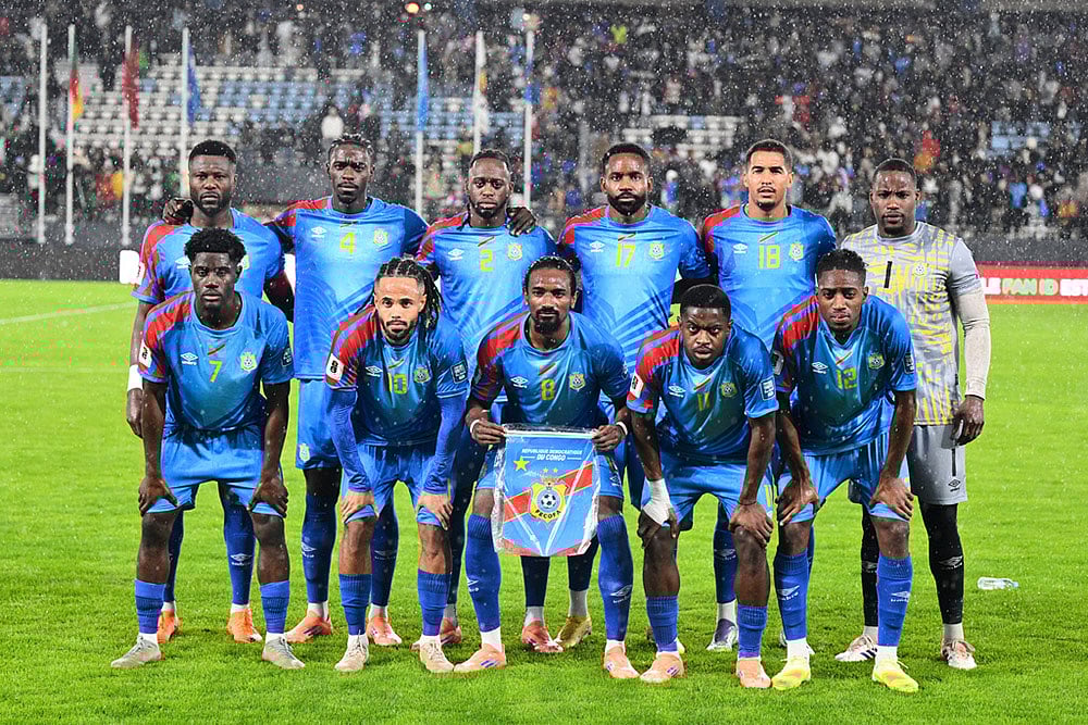 Congo vs Cameroon FIFA World Cup CAF Qualifiers-Congo starting 11