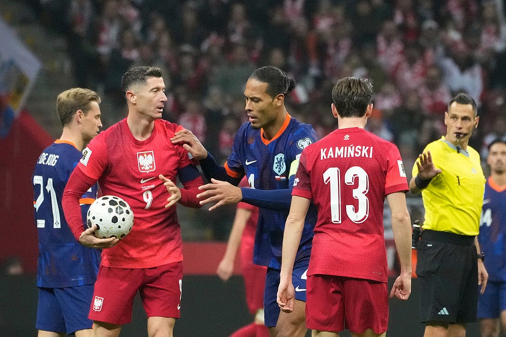 Poland vs Netherlands World Cup Soccer European Qualifiers-Virgil van Dijk