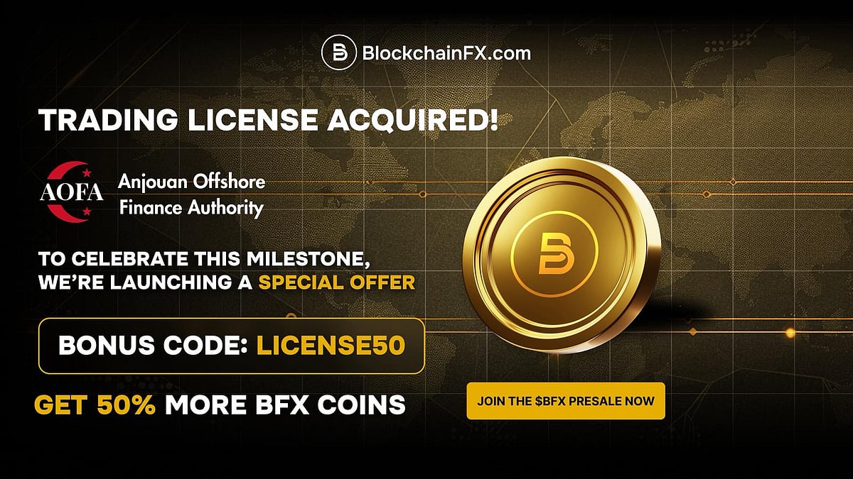 BlockchainFX advertisement