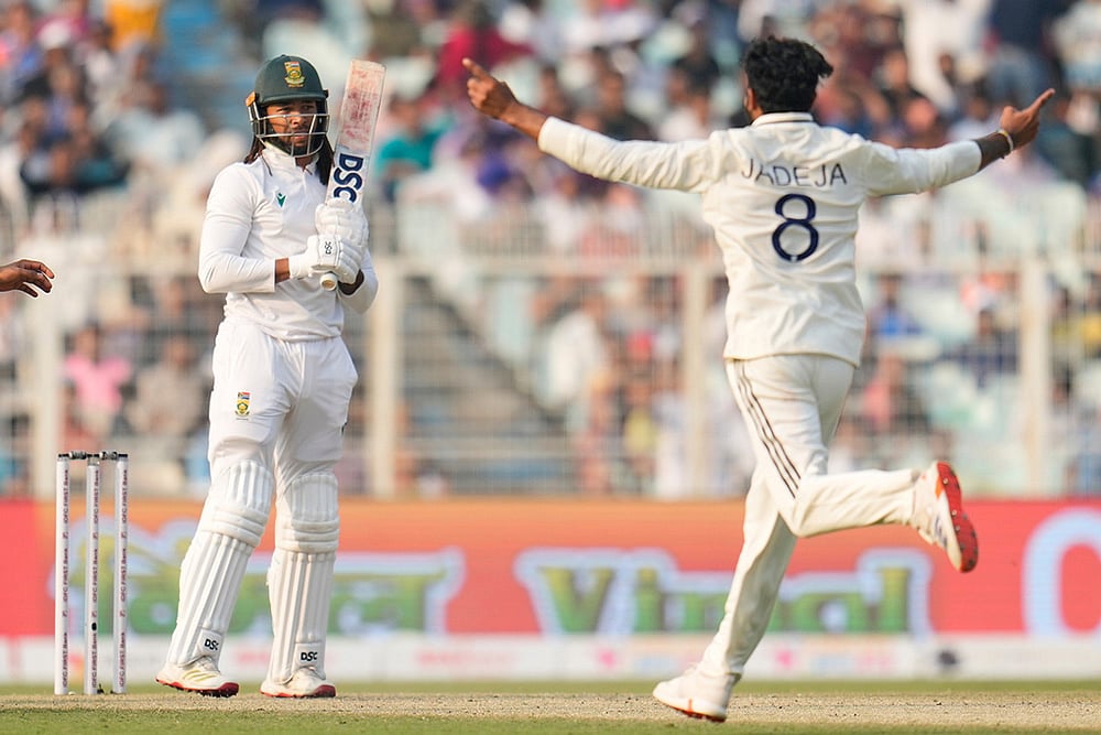 India Vs South Africa 1st Test Day 2 photos-Ravindra Jadeja
