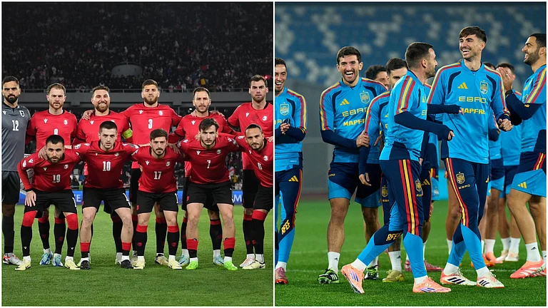 Georgia vs Spain, FIFA World Cup 2026 European Qualifiers, Group E, Matchday 9. - | Photo: X/GeorgiaGff/SpainIsFootball