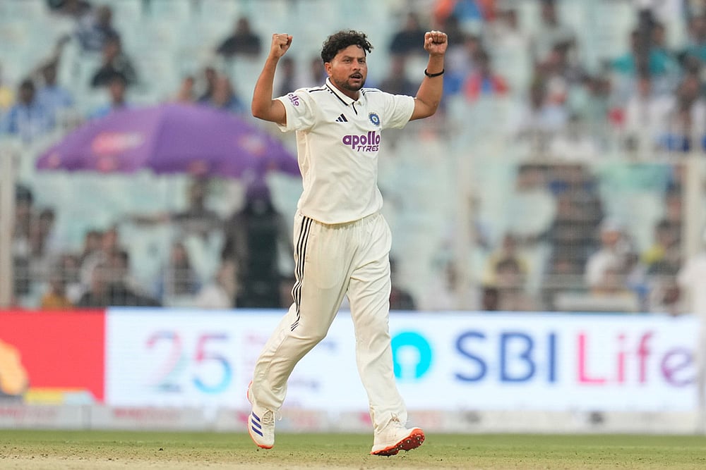 India Vs South Africa 1st Test Day 2 photos-Kuldeep Yadav