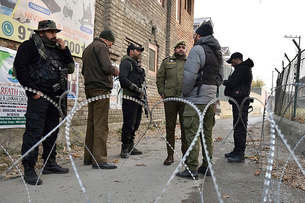 Accidental explosion at Srinagar’s Nowgam police station 
