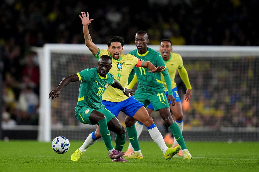 FIFA International Friendly Soccer Match: Senegal vs Brazil