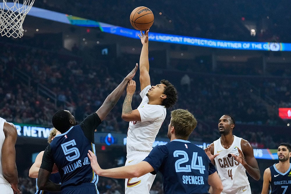 NBA 2025-26 Cleveland Cavaliers vs Memphis Grizzlies-Craig Porter Jr
