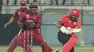 Instagram/Hong Kong Cricket : Hong Kong during a match against Qatar