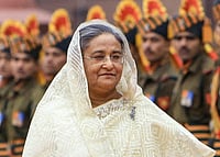 Bangladesh Demands Sheikh Hasina Be Sent Back PTI : In this Jan 11, 2010 file photo, then Bangladesh Prime Minister Sheikh Hasina at Rashtrapati Bhawan. Bangladesh's deposed prime minister Sheikh Hasina was on Monday sentenced to death in absentia by a special tribunal for "crimes against humanity" committed during the wide-spread protests against her government in July last year.