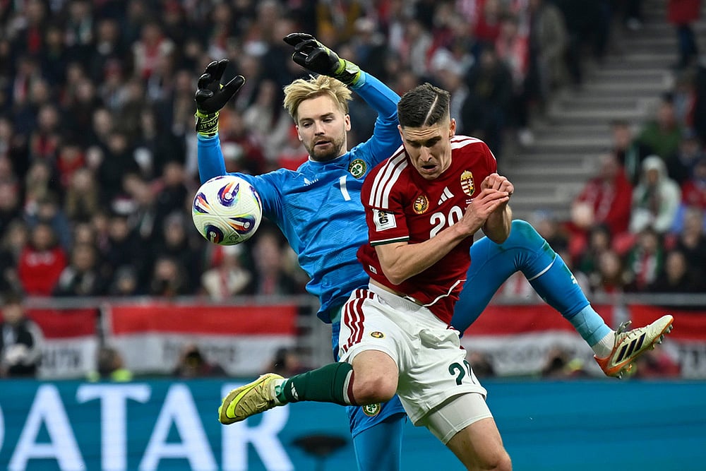 Hungary vs Ireland World Cup 2026 Qualifiers-Roland Sallai 