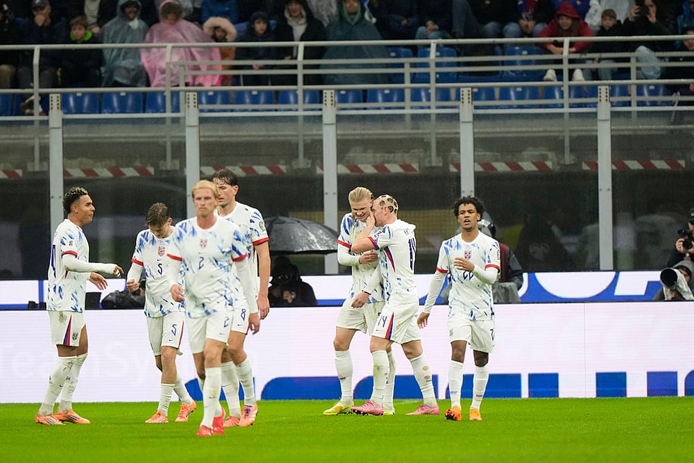 FIFA World Cup Qualifier Soccer Match: Norway vs Italy