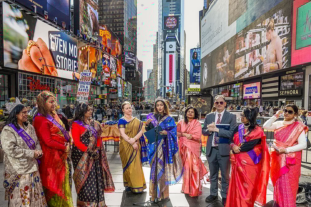 Saree Goes Global