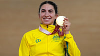 Paige Greco, Australia's Paralympic Gold-Winning Cyclist, Dies Aged 28 File/AP : Paige Greco of Australia holds her gold medal after winning the Cycling Track Women's C1-3 3000m Individual Pursuit at the Tokyo 2020 Paralympic Games.