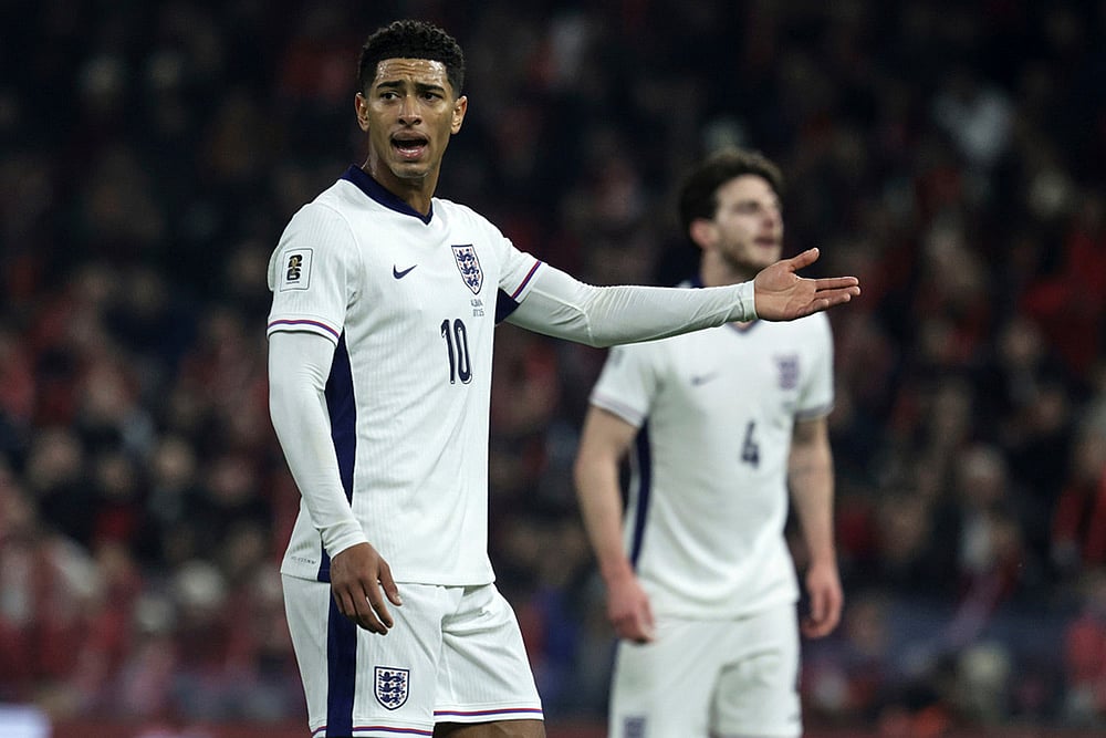 Albania Vs England World Cup 2026 Qualifiers-Jude Bellingham