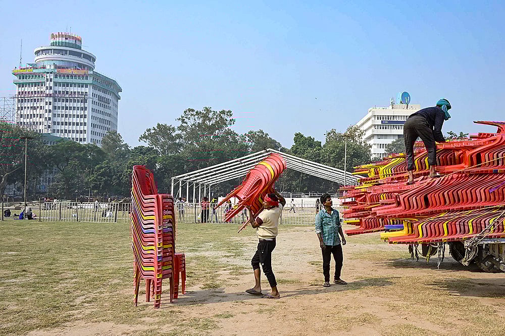 Preps for swearing-in of new Bihar govt