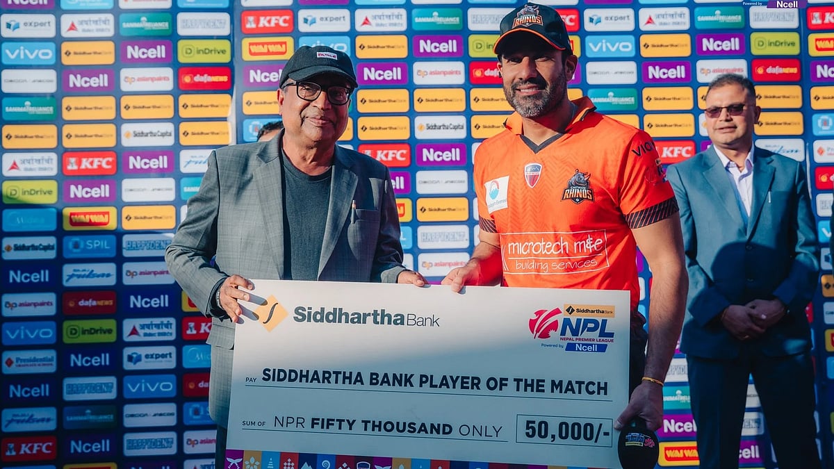 X/ OfficialNPLT20 : Chitwan Rhinos Vs Karnali Yaks, Nepal Premier League 2025: Ravi Bopara's Heroics Helps CHR Chase Down 167