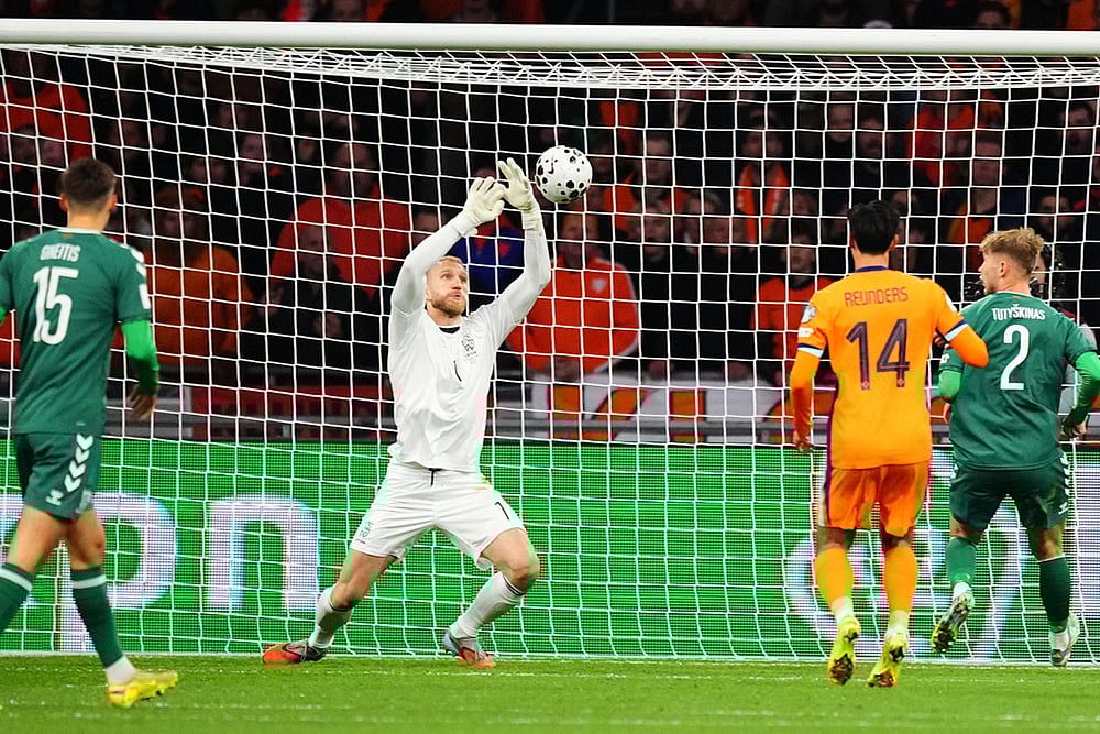 Netherlands vs Lithuania World Cup 2026 Qualifiers-Edvinas Gertmonas