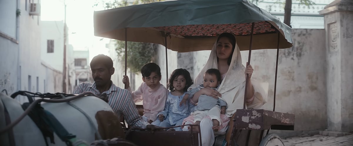 Screengrabs from Movie trailer : Still from Bollywood Film Haq