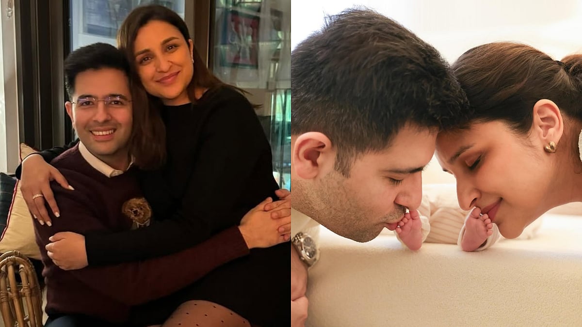 Parineeti Chopra and Raghav Chadha share pics of their baby boy, reveal his name - Instagram/Parineeti Chopra