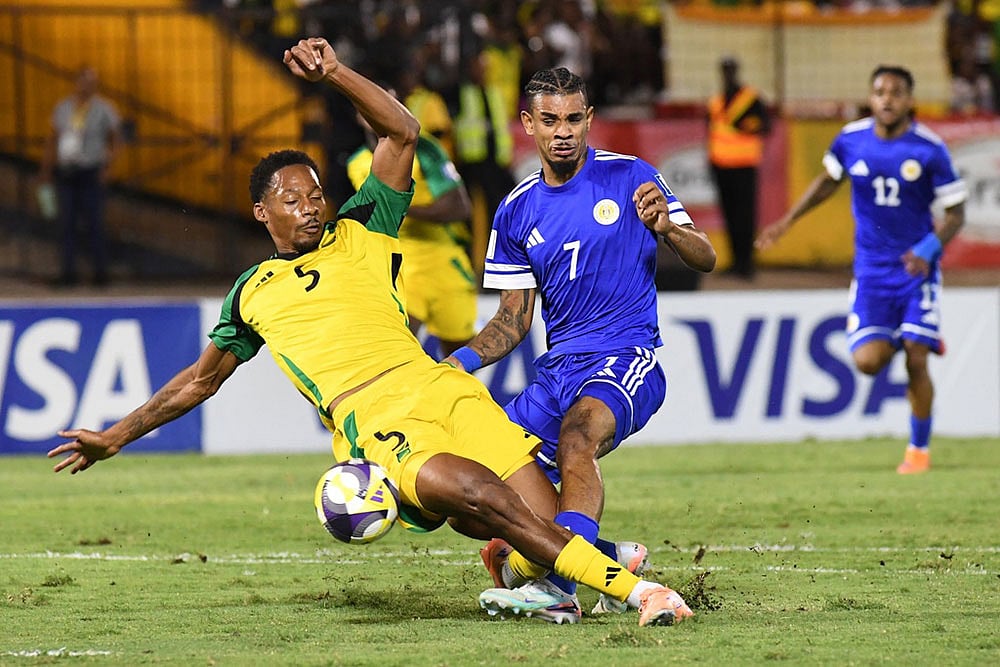 FIFA World Cup Qualifier Soccer Match: Curacao vs Jamaica