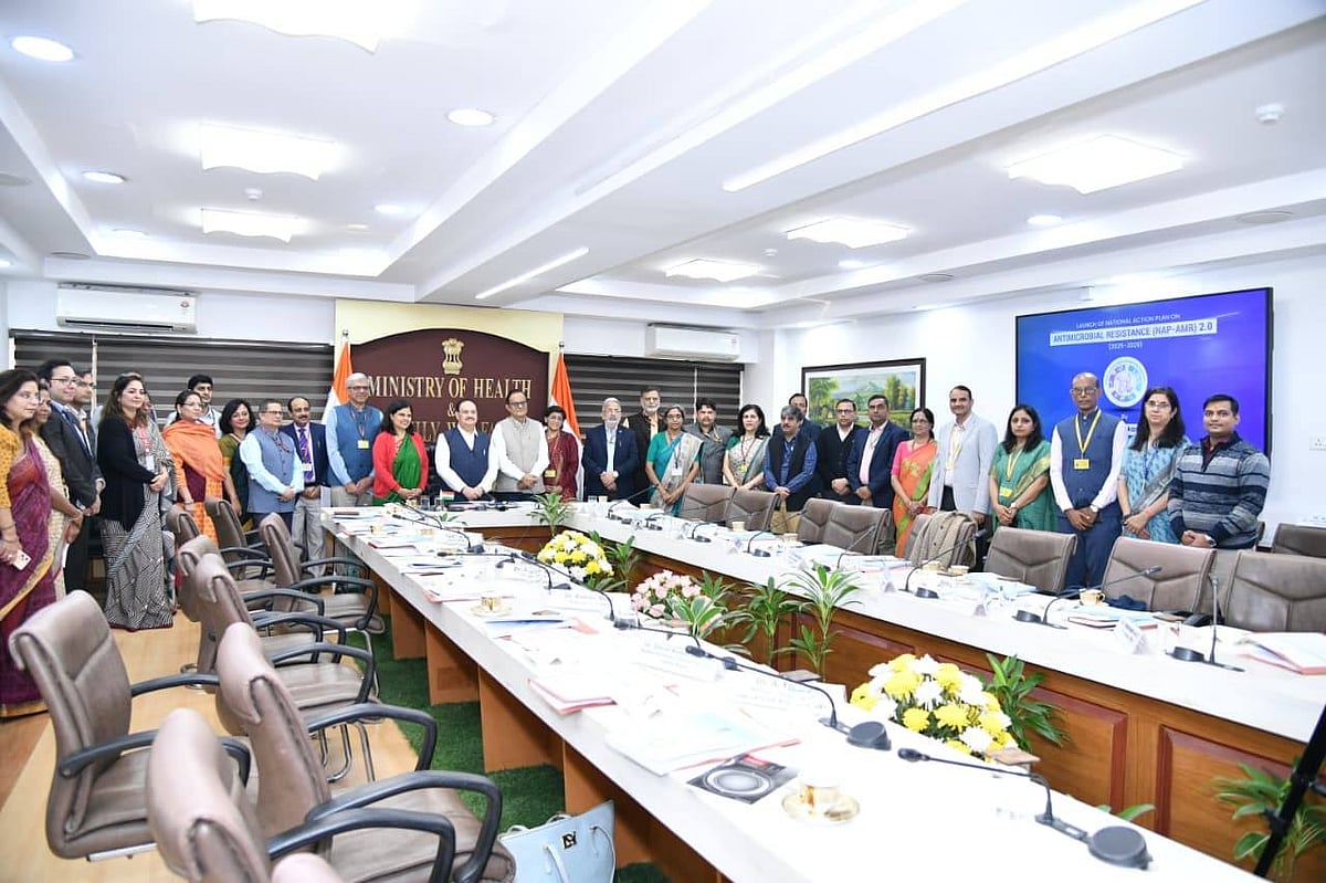 Union Health Minister JP Nadda at the Ministry of Health - null