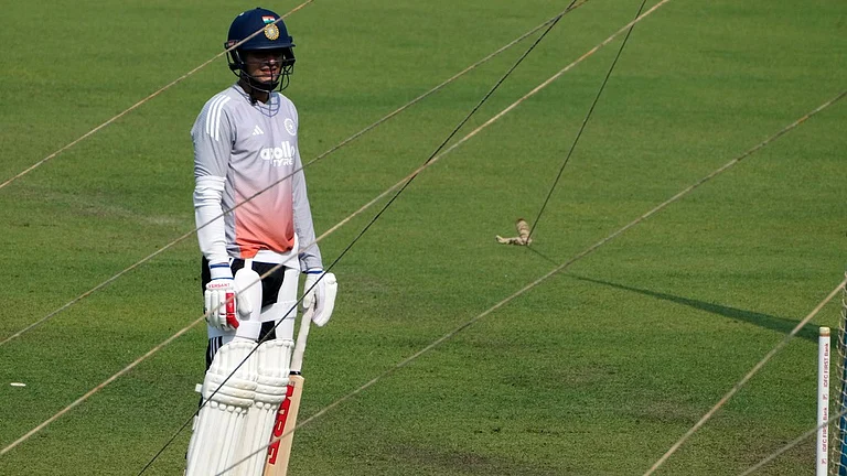 Shubman Gill suffered the injury on the second day of the first Test that India lost by 30 runs in Kolkata. - AP