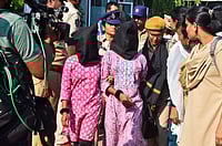 Andhra Pradesh Police Detain 50 Maoist Cadres After Hidma Encounter PTI : Vijayawada: Police personnel with arrested Maoists in a coordinated intelligence-led operation, in Vijayawada, Andhra Pradesh, Wednesday, Nov. 19, 2025.