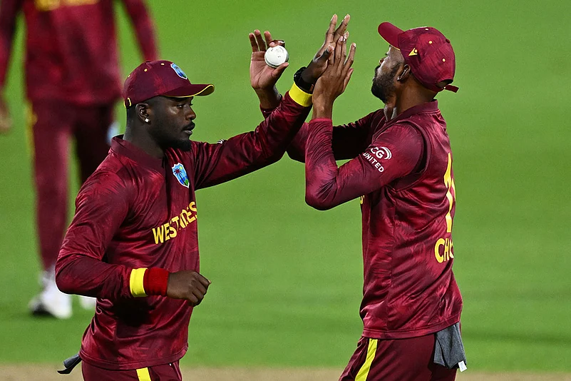 New Zealand vs West Indies 2nd ODI Cricket-Jayden Seales