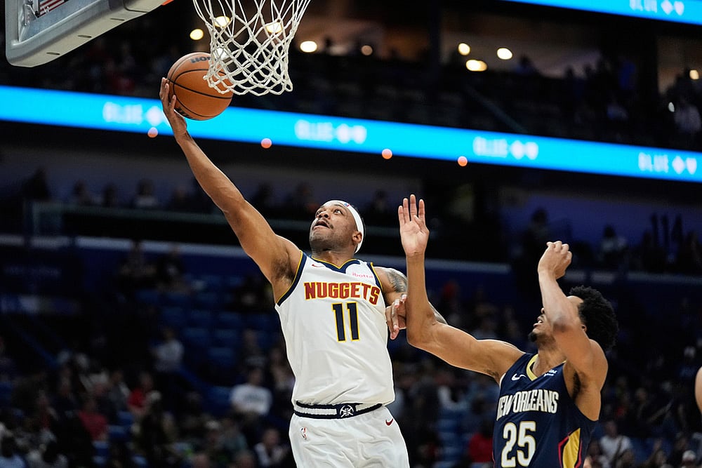 NBA 2025-26 New Orleans Pelicans Vs Denver Nuggets-Bruce Brown