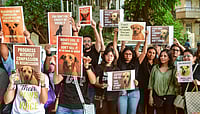 Public Outrage Mounts In Mumbai Over Supreme Court’s Stray Dog Crackdown PTI : Mumbai: Animal lovers stage a protest against the Supreme Court's recent order directing authorities to remove stray dogs from institutional areas such as schools, hospitals, railway stations and bus stands, and shift them to designated shelters, in Mumbai, Sunday, Nov. 16, 2025.