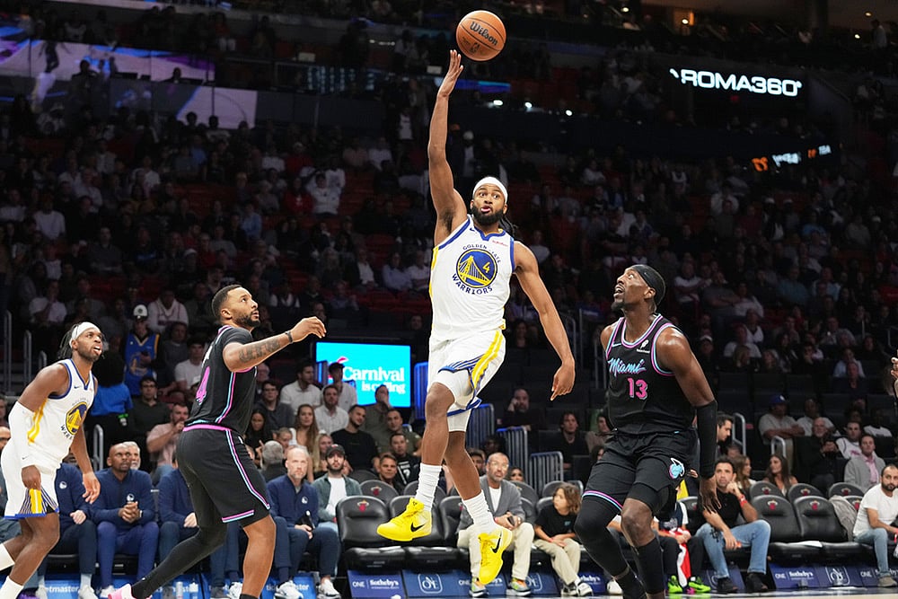 NBA 2025-26 Golden State Warriors Vs Miami Heat-Moses Moody