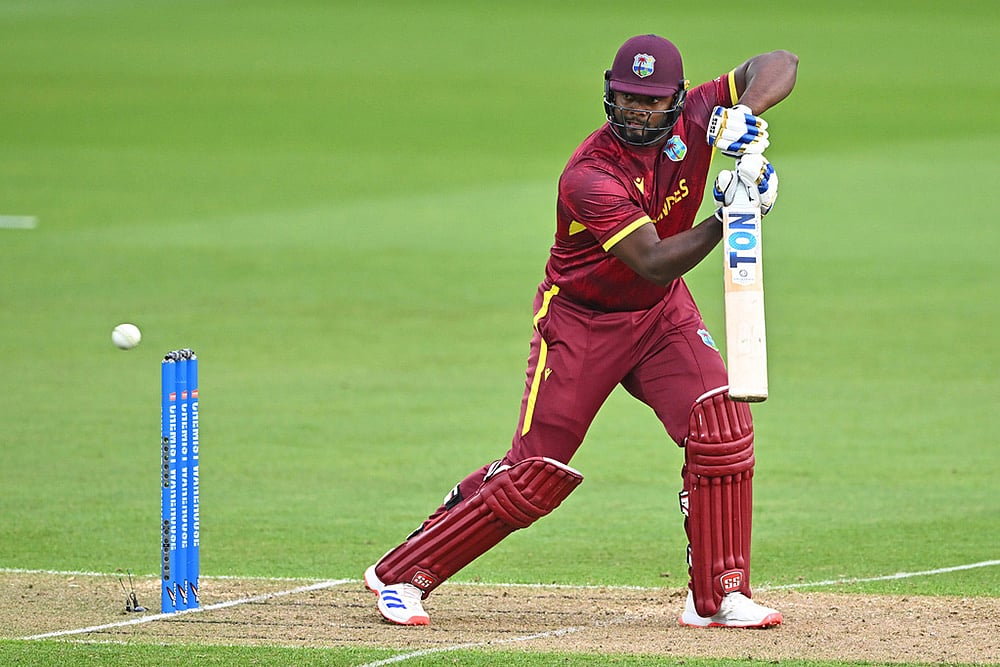 New Zealand vs West Indies 2nd ODI Cricket-Romario Shepherd