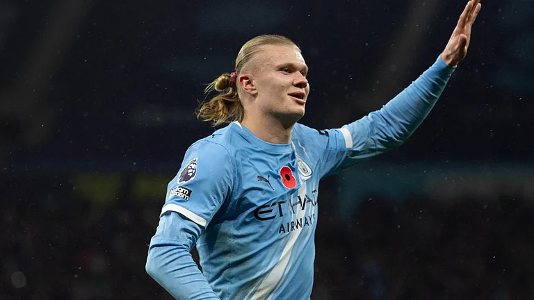 Erling Haaland is on the verge of becoming the fastest player to score 100 goals in terms of matches played - Opta