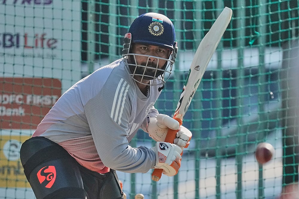 IND vs SA 2nd Cricket Test team India training photos from Guwahati-Rishabh Pant