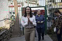 IMAGO/ Anadolu Agency
 : Venezuelan opposition leader Maria Corina Machado