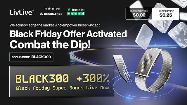 5 Best Crypto Presale LivLive’s 0.02 Dollar Entry Sparks Investor Excitement Before The 0.2 Dollar Target