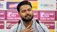 AP : India stand-in captain Rishabh Pant addresses the media ahead of the second Test against South Africa in Guwahati.