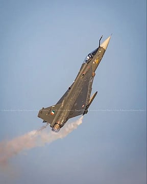 IAF Tejas Fighter Jet Crashes During Dubai Air Show Display
