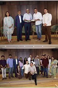 V. V. S. Laxman And Infosys Co-founder S. D. Shibulal launch Yuva Unstoppable’s Cutting-Edge Scholarship Tech Platform