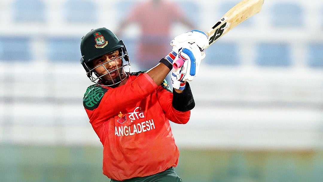 Bangladesh A's Jishan Alam in action against India A during the ACC Asia Cup Rising Stars 2025 on November 21, 2025. - | Photo: X/ACCMedia1