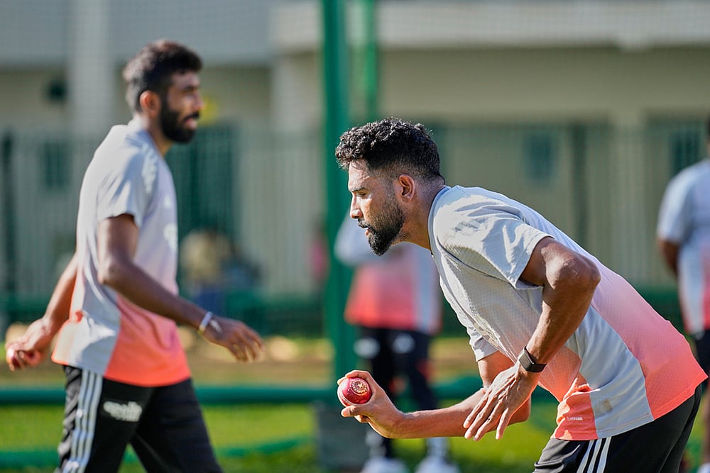 IND vs SA 2nd Cricket Test team India training photos from Guwahati-Jasprit Bumrah