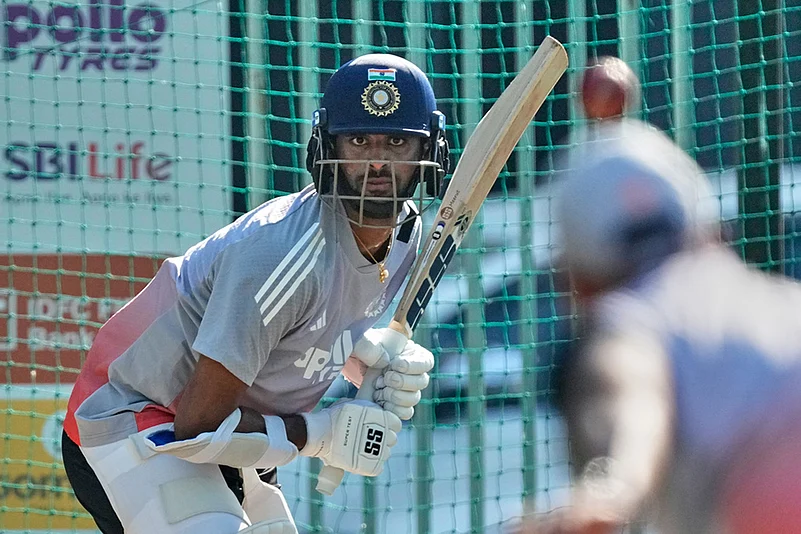 IND vs SA 2nd Cricket Test team India training photos from Guwahati-Washington Sundar