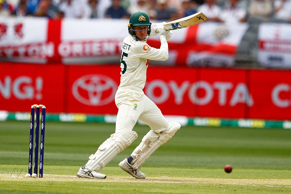 First Ashes cricket test match Australia vs England in Perth-Brendan Doggett