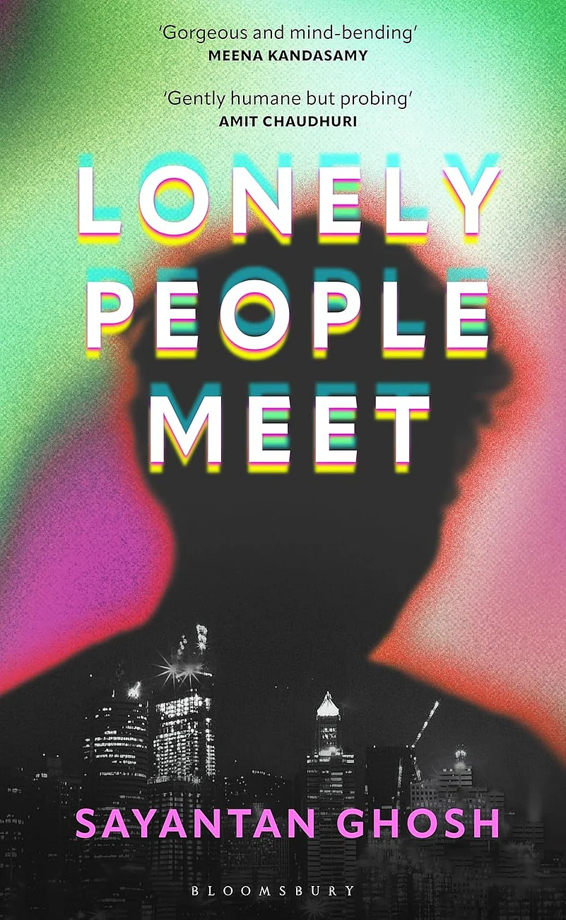 Lonely People Meet review, Sayantan Ghosh debut novel, Delhi romance books