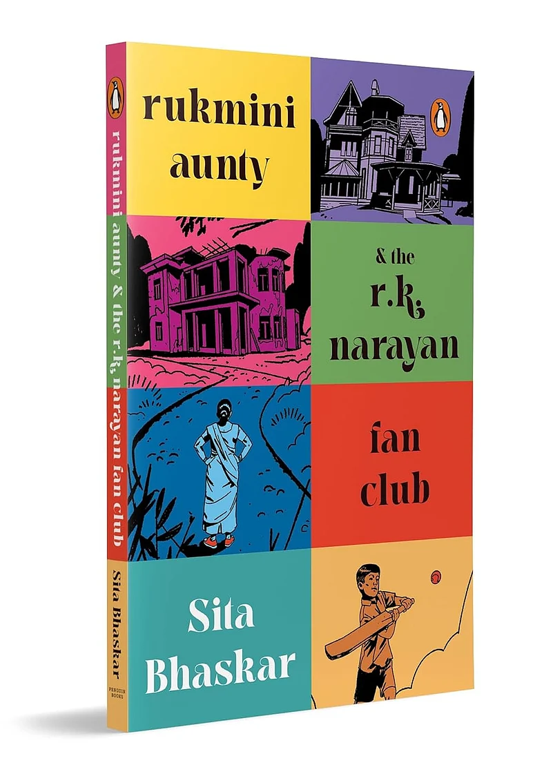 Cover of Rukmini Aunty and the R K Narayan Fan Club by Sita Bhasker