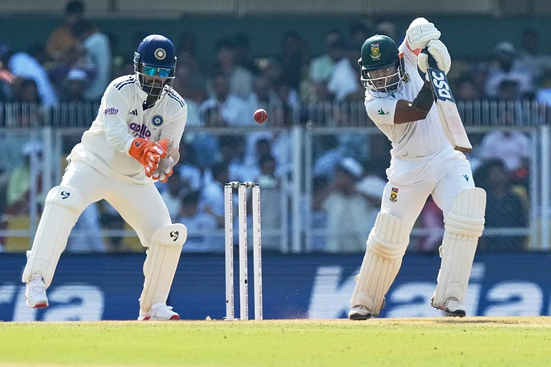 India vs South Africa 2nd Cricket test Day 2 photos in Guwahati-Temba Bavuma