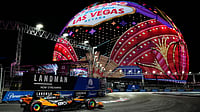 Las Vegas Grand Prix 2025 F1 Qualifying Highlights: Lando Norris Takes Pole At Wet Strip Circuit AP/John Locher : McLaren driver Lando Norris of Great Britain drives during a practice session at the Formula One Las Vegas Grand Prix auto race, Friday.
