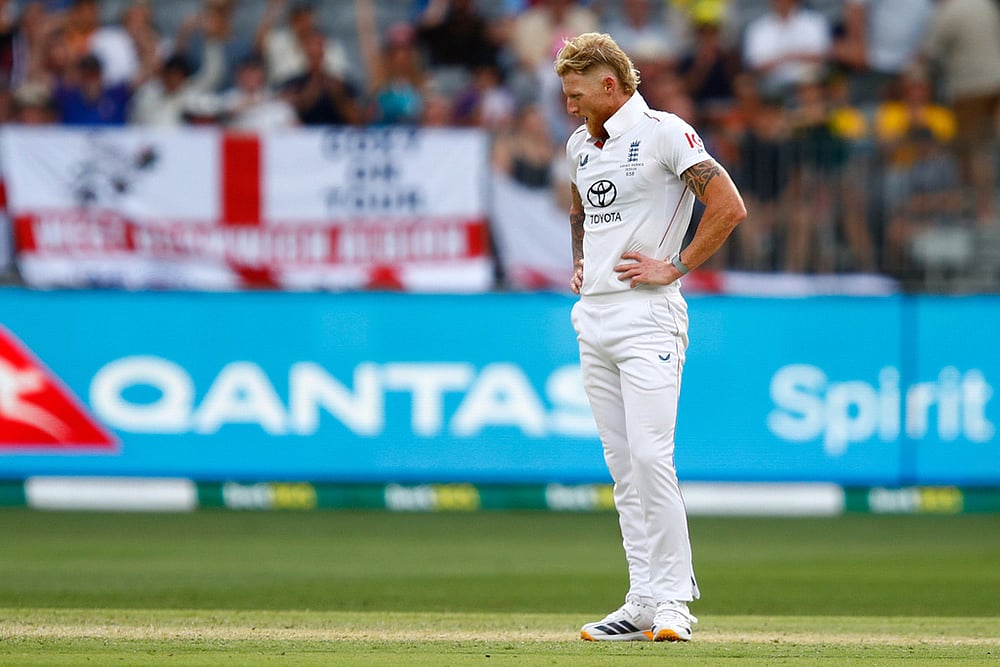 First Ashes cricket test match Australia vs England in Perth-Englands captain Ben Stokes